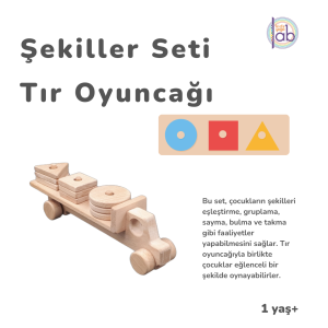 Şekiller Seti Tır Oyuncağı