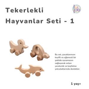 Tekerlekli Hayvanlar Seti - 1