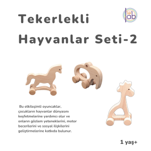 Tekerlekli Hayvanlar Seti - 2